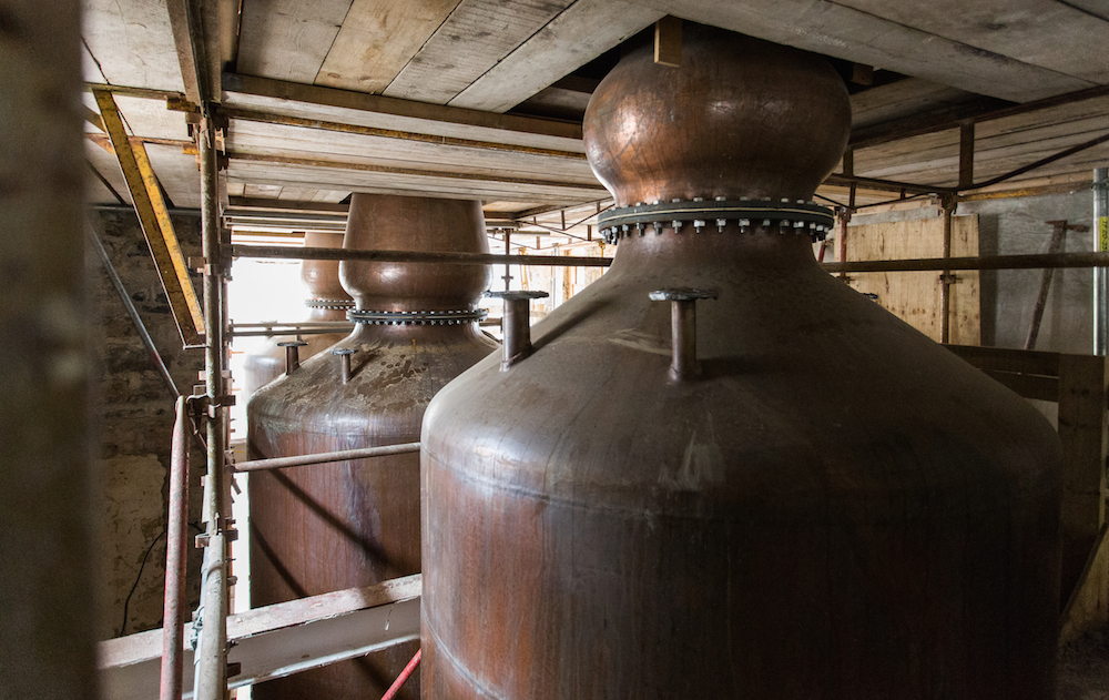 Slane Distillery Stills Installation 2