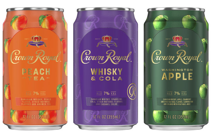 Crown Royal Ready to Drink Cocktails.
