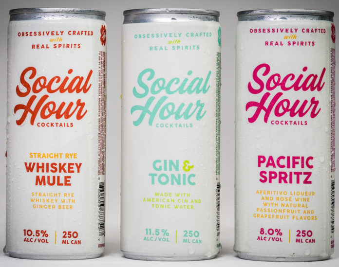 Social Hour Canned Cocktails