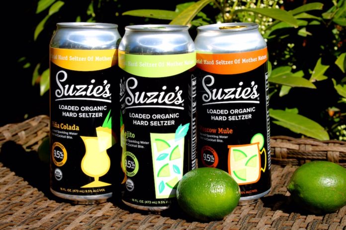 Suzie’s Brewery Loaded Organic Hard Seltzers