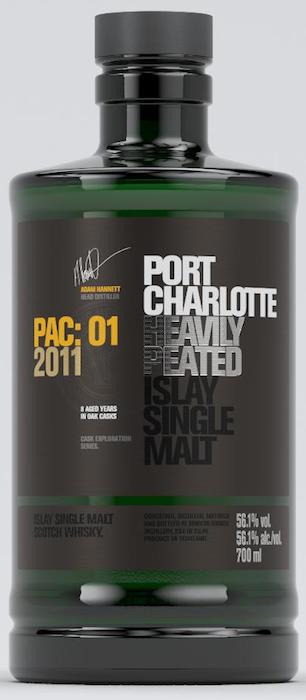 Port Charlotte PAC: 01 single malt scotch pac pack