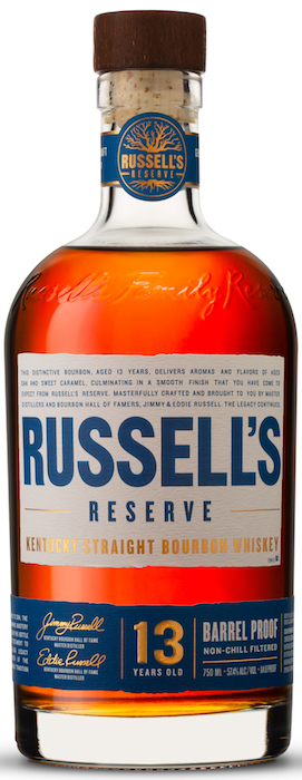 Russell’s Reserve 13 Year Old Kentucky Straight Bourbon whiskey