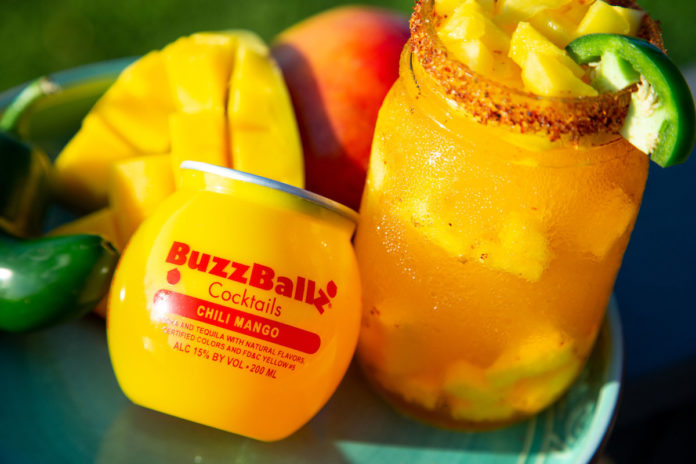 BuzzBallz Chili Mango cocktail cocktails rtd rtds ready to drink
