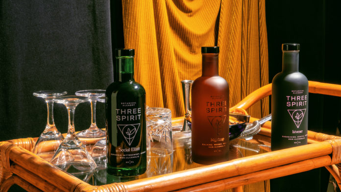 Three Spirit Livener Social Elixir Nightcap nonalcoholic nonalcohol