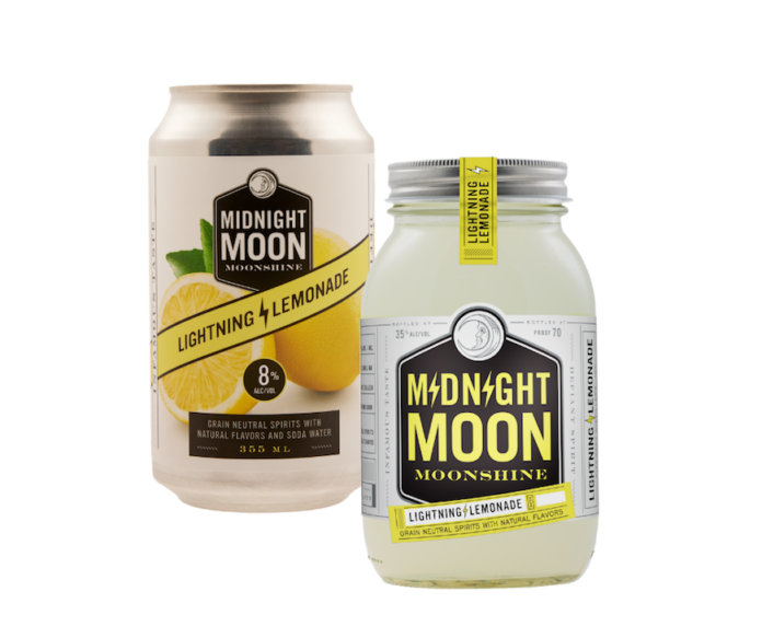 Midnight Moon Lightning Lemonade rtd canned cocktail cocktails watermelon rtds