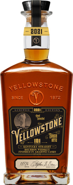 The 2021 Yellowstone Limited Edition Kentucky Straight Bourbon Whiskey limestone