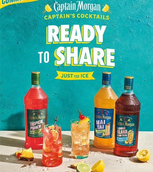 Captain Morgan Captain's Cocktails captains