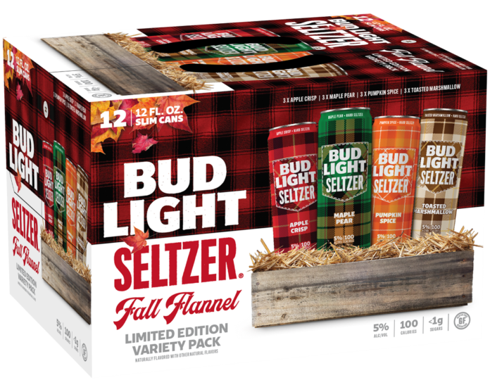 Bud Light Seltzer Fall Flannel Pack hard