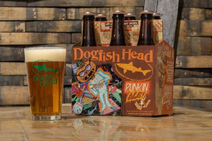 Dogfish Head Punkin Ale 2021 pumpkin