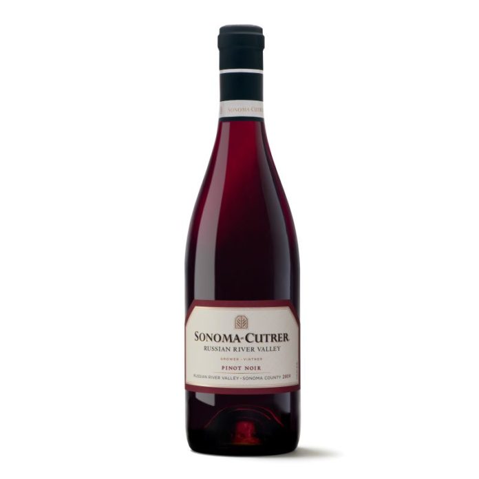Sonoma Cutrer pinot noir 2019 vintage chardonnay Sonoma-Cutrer wine wines price tasting notes flavors