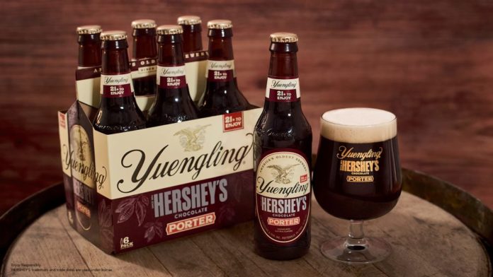 Yuengling Hershey's Chocolate Porter hershey hersheys collab collaboration craft beer