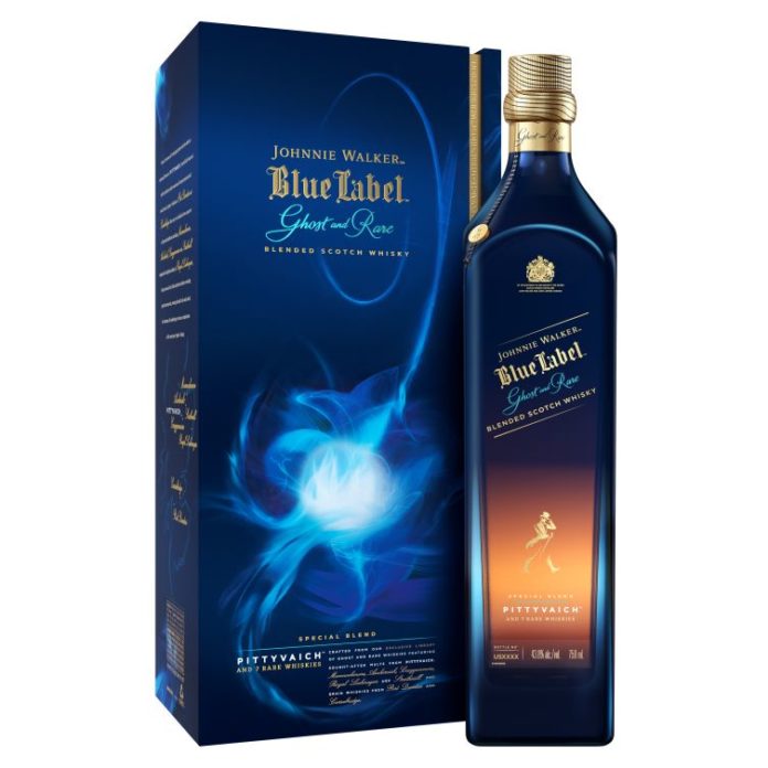 Johnnie Walker Blue Label Ghost and Rare Pittyvaich single malt Scotch whisky ghost distillery whiskey find buy price tasting notes flavors