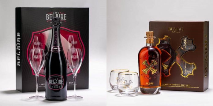 Belaire and Bumbu Holiday Gift Sets