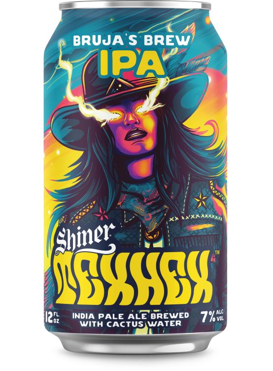 Shiner Tex Hex Bruja’s Brew IPA shiner bock brujas craft buy cans