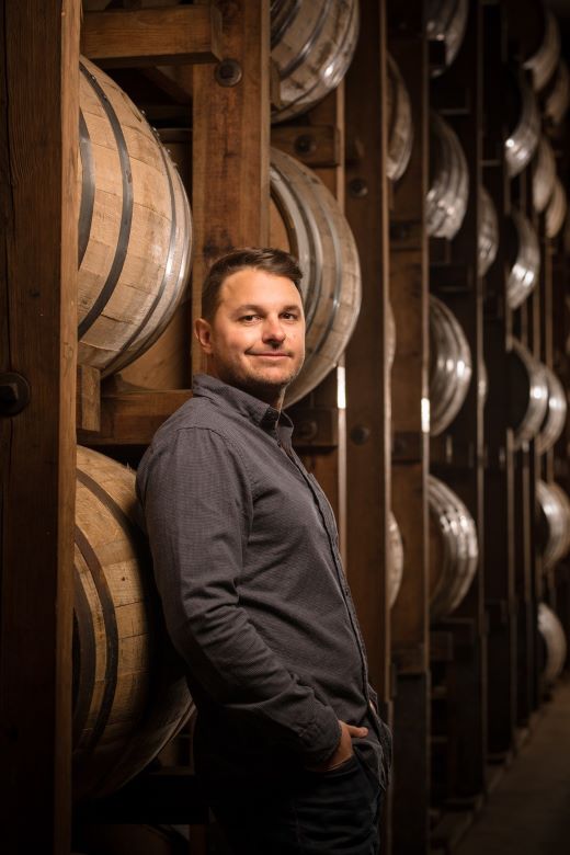 Ian Stirsman master distiller Ross & Squibb Distillery and mgp luxco named