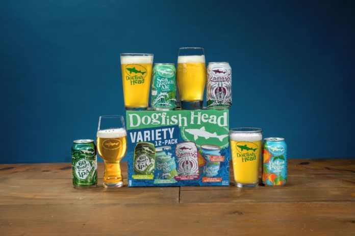 Dogfish Head festina peche spring variety pack 2022 beer beers craft buy find where