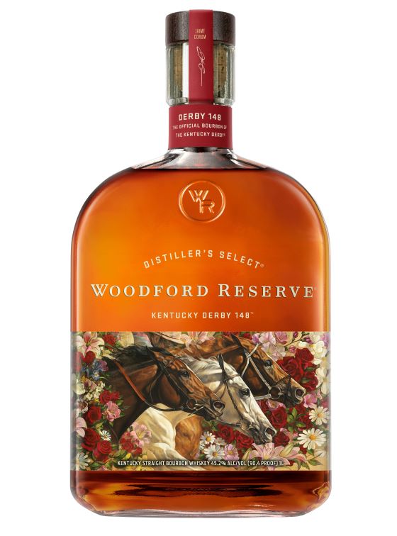 Woodford reserve 2022 Kentucky Derby Bottle bourbon whiskey when buy find artist
