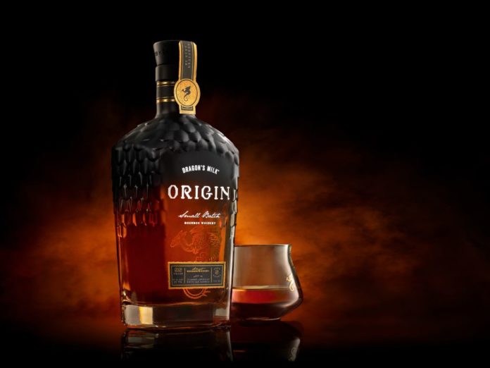 Dragon’s Milk Origin Small Batch Bourbon whiskey dragons