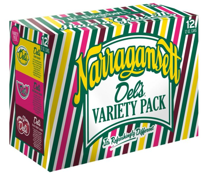 Narragansett Beer Dels shandy variey Pack