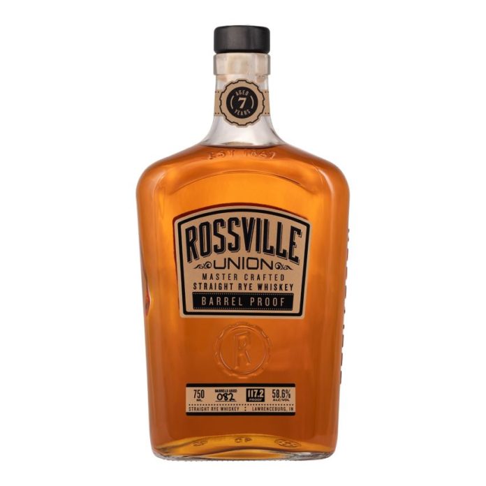 Rossville Union 2022 Barrel Proof Rye ross squibb mgp price proof review tasting flavor notes