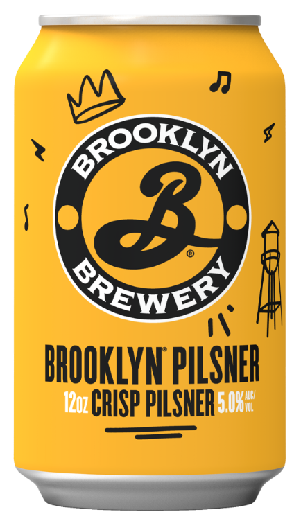 Brooklyn Brewery Brooklyn Pilsner new updated changed branding can recipe look taste