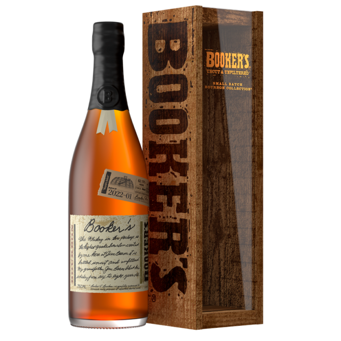 Booker’s Bourbon 2022-01 Ronnie’s Batch ronnies bookers bourbon whiskey