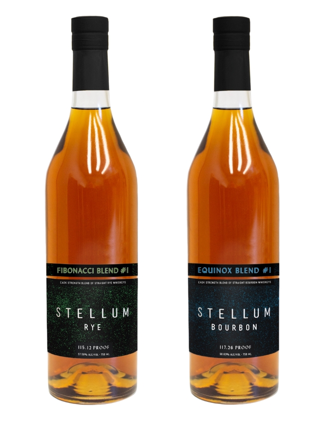 Stellum Fibonacci Rye Blend one Equinox Blend black spirits 2022 bourbon whiskey