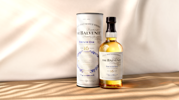 The Balvenie French Oak 16-Year-Old cask finish scotch whisky