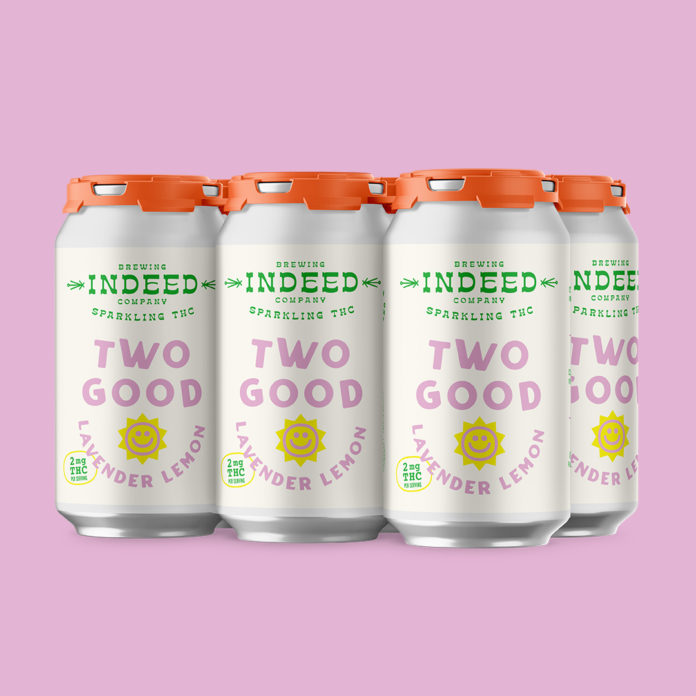 Indeed Brewing Two Good THC-Infused Beverage cannabis infused thc
