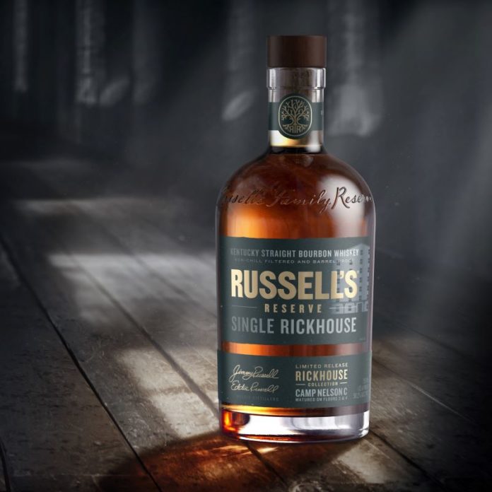 Russell's Reserve Single Rickhouse Camp Nelson C bourbon whiskey buy find price release flavor tasting notes review