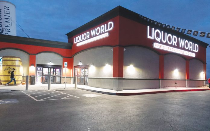 Liquor World in Las Vegas top 100 retailers article beverage dynamics magazine