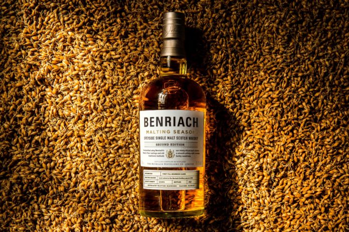 Benriach Malting Season 2022 smoke scotch whisky