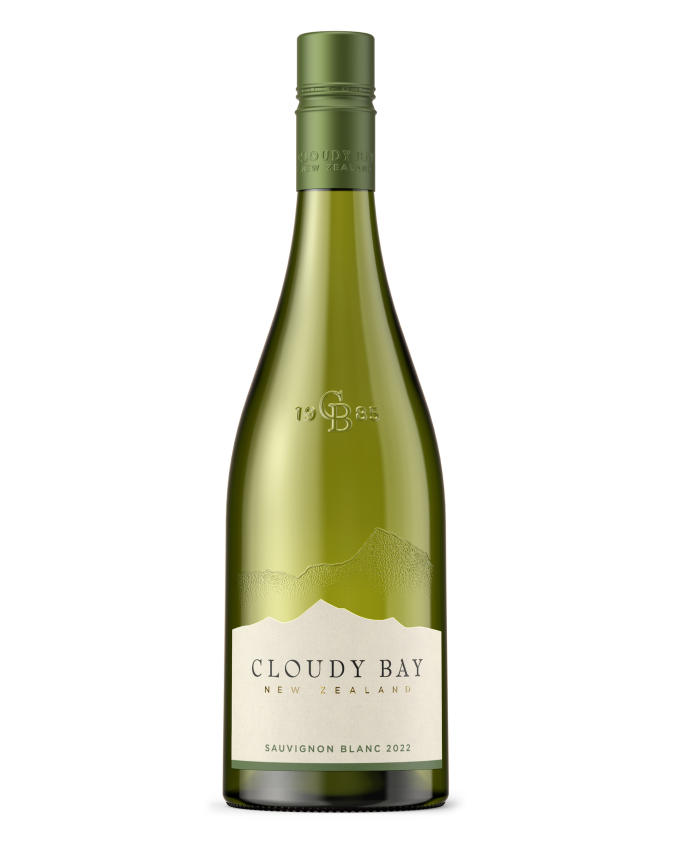Cloudy Bay 2022 Sauvignon Blanc new packaging bottle wine