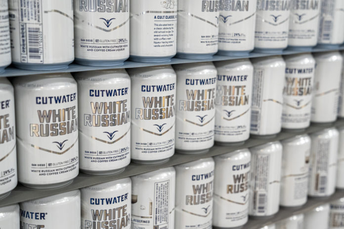 Cutwater Spirits White Russian Canned Cocktail rtd