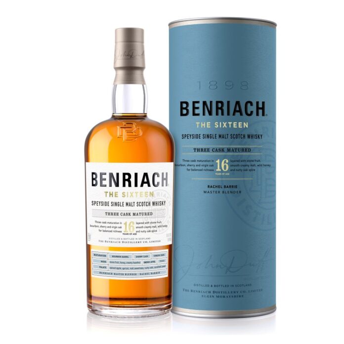Benriach The Sixteen Scotch single malt whiskey whisky