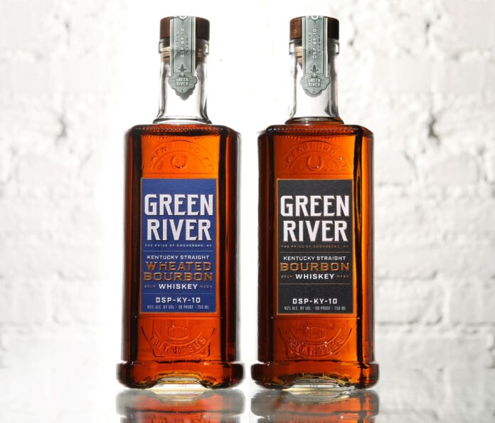 Green River Full Proof Single Barrel Kentucky Straight Wheated Bourbon whiskey