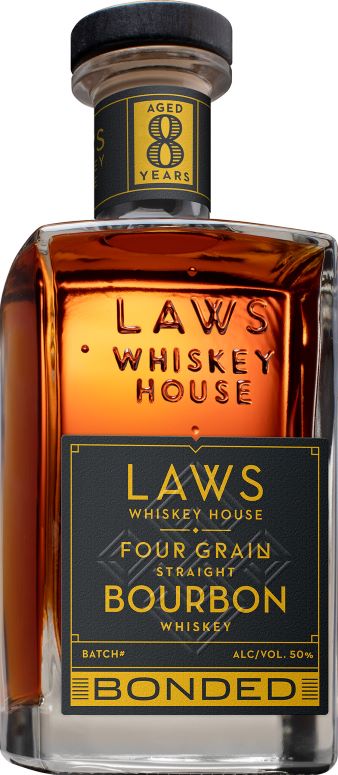 Laws Bottled in Bond Four Grain Bourbon 2023 whiskey
