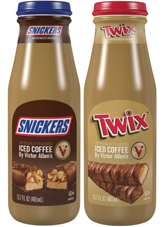 Snickers and Twix Ready-to-Drink Iced Coffees