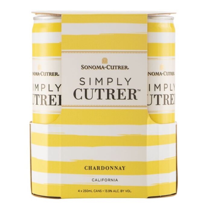 Simply Cutrer Canned Chardonnay sonoma cutrer sonoma-cutrer canned wine can cans
