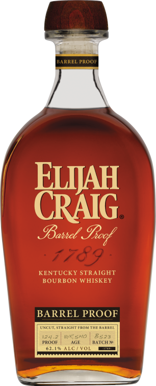 Elijah Craig Barrel Proof B523 bourbon whiskey ecbp