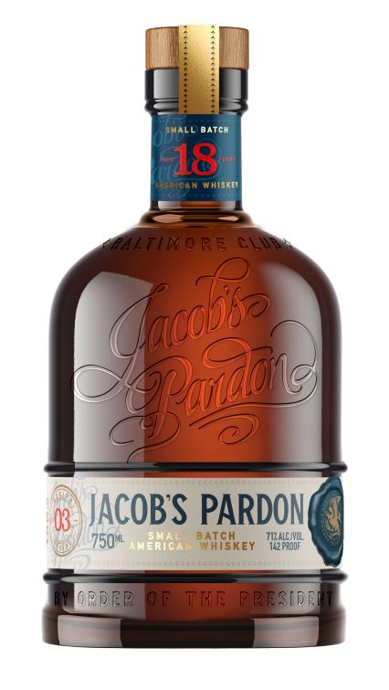 Jacob’s Pardon Whiskey Small Batch Recipe #3 light whiskey