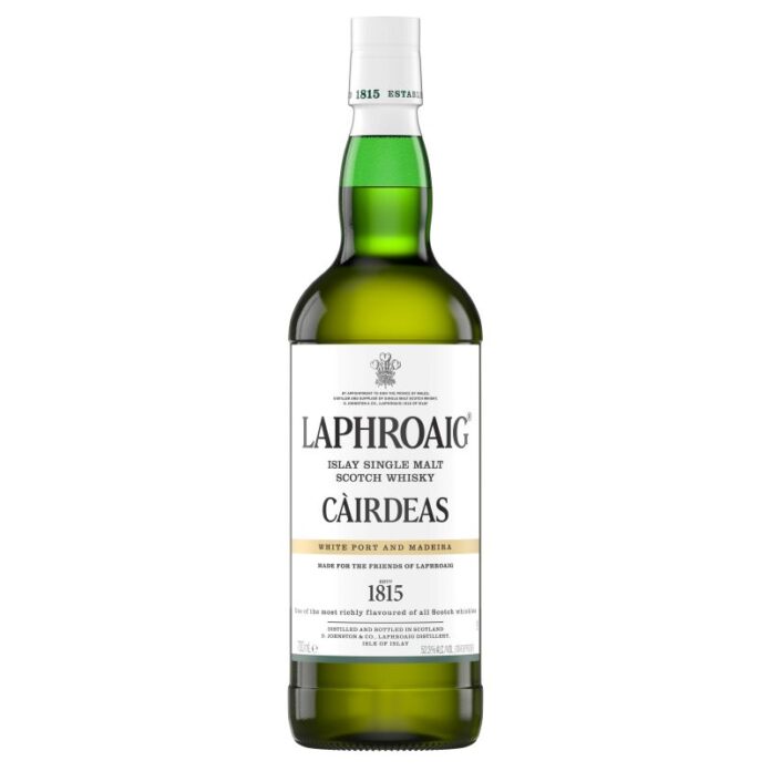 Laphroaig Cairdeas 2023 White Port & Madeira Casks single malt scotch whisky