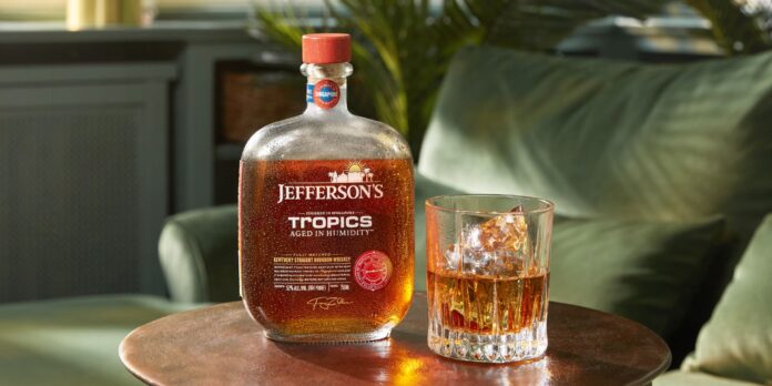 Jefferson's Tropics Aged in Humidity Kentucky straight bourbon whiskey