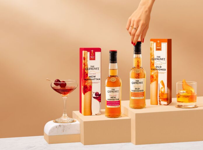 The Glenlivet Twist & Mix Cocktails rtd cocktail whisky scotch