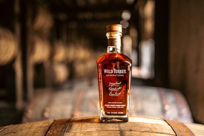 Wild Turkey Generations bourbon whiskey