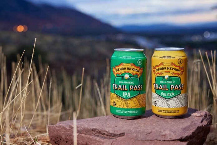 Sierra Nevada Trail Pass IPA Trail Pass Golden nonalcoholic beers