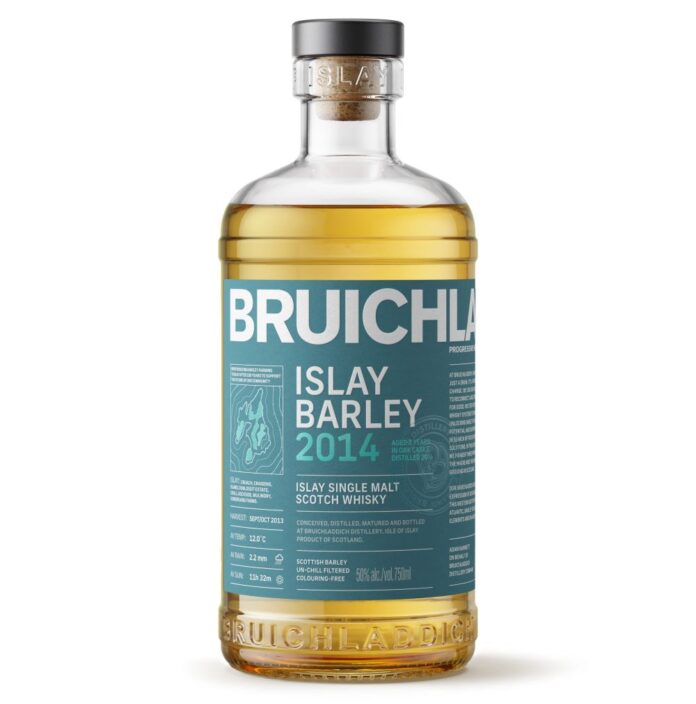 Bruichladdich Islay Barley 2014 scotch whiskey single malt islay