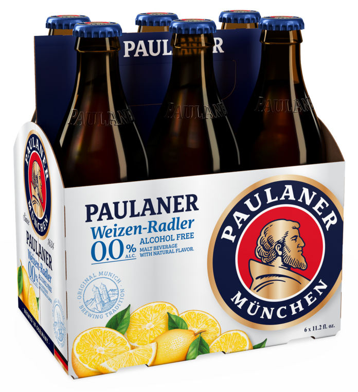 Paulaner Weizen Radler 0.0% nonalcohol nonalcoholic beer no alc 0 0.0