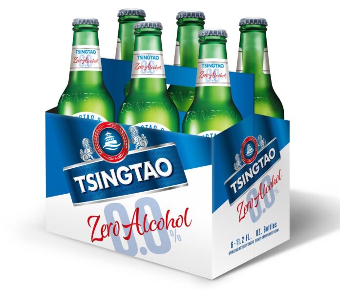 Tsingtao 0.0 0 no alcohol abv beer