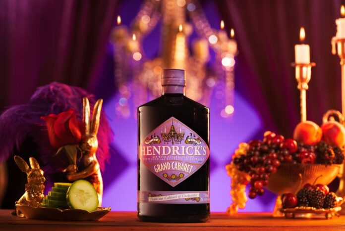 Hendrick’s Gin Grand Cabaret cabinet curiosities stone fruit hendricks